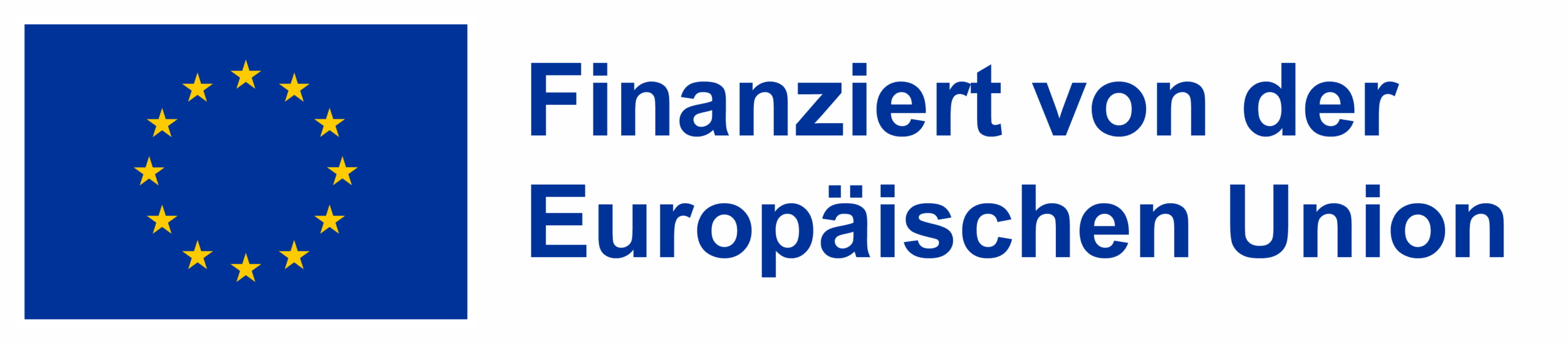 Förderlogo der Europäischen Union mit dem Schriftzug „Finanziert von der Europäischen Union“